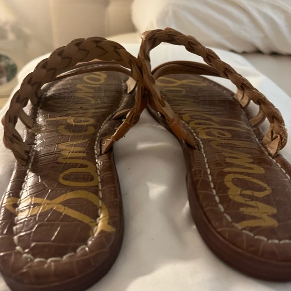 Sam Edelman Natural Braided Summer Sandels - Picture 6 of 6
